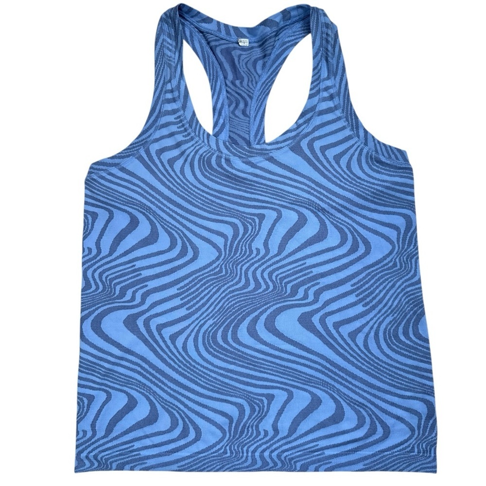 Athleta Seamless Tank Blue Size Medium
